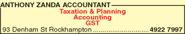 Anthony Zanda Accountant - Adelaide Accountant 2
