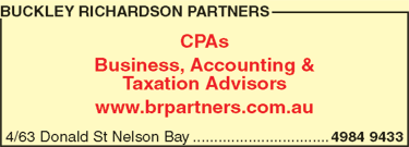 Buckley Richardson Partners - Adelaide Accountant 1