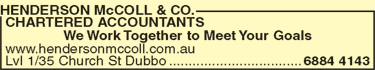 Henderson McColl & Co. Chartered Accountants - Adelaide Accountant 3