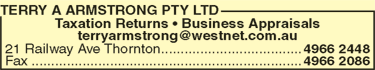 Terry A Armstrong Pty Ltd - Adelaide Accountant 2