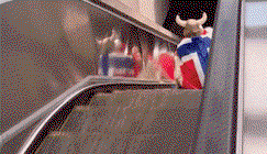 Viking madness grips Boston escalator as Norway fans march toward World Cup match Adelaide Accountant